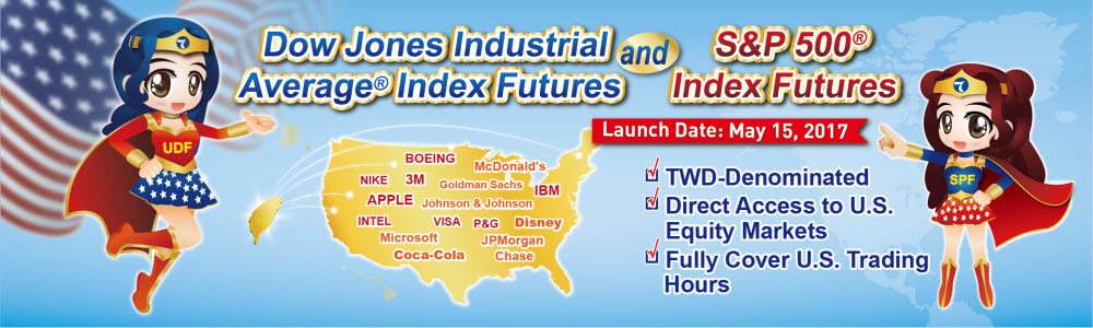 DJIA Index Futures & S&P 500 Index Futures
